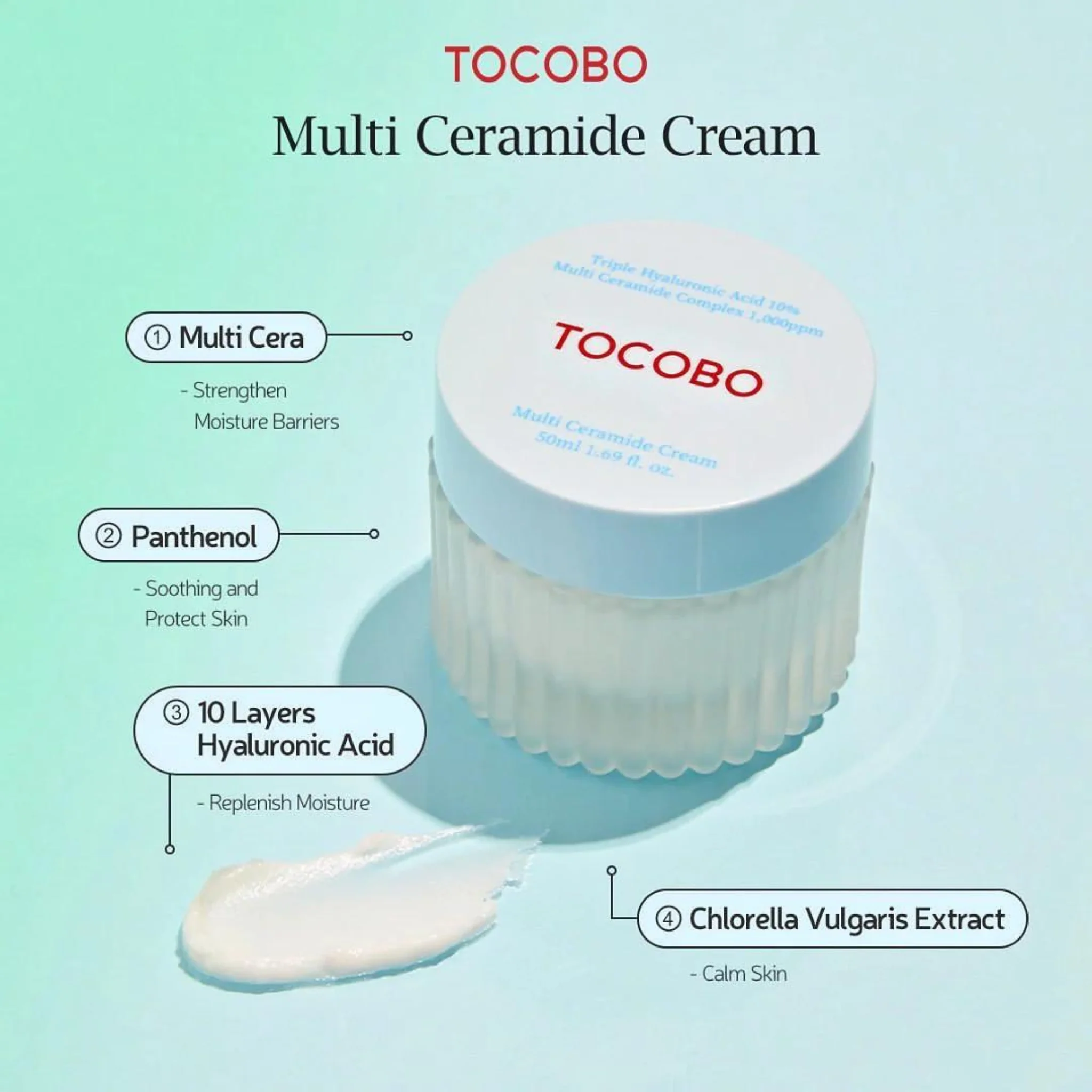 Tocobo - Multi Ceramide Cream 50Ml